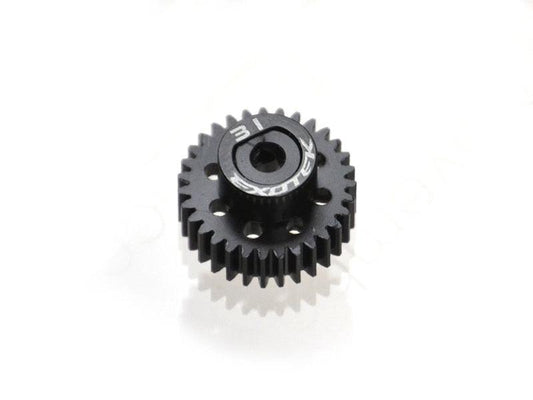 Exotek Racing 1772 Flite 31T 48P Pinion, Black Pom w/ Alloy Collar