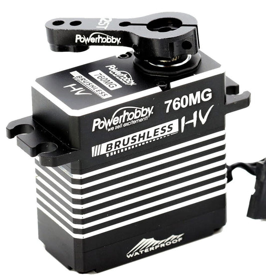 Powerhobby 760MG Monster Troque Waterproof Steel Gear Brushless Servo