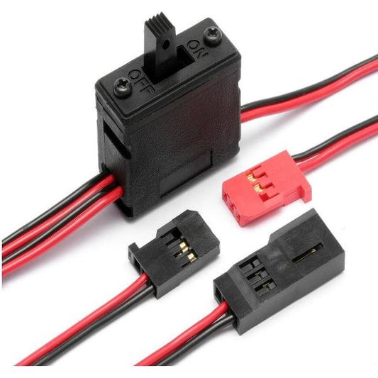 HPI Racing 80579 Receiver Switch/Receiver Battery Charge Connector