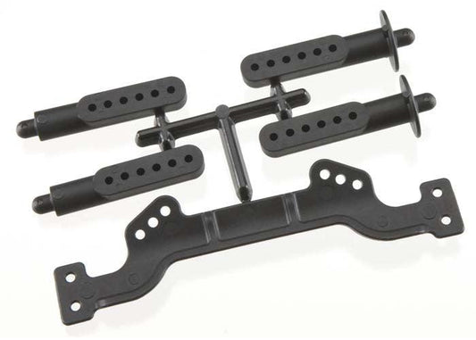 RPM 81122 Adjustable Front Body Mount & Post Set Nitro Slash /Stampede/Slash