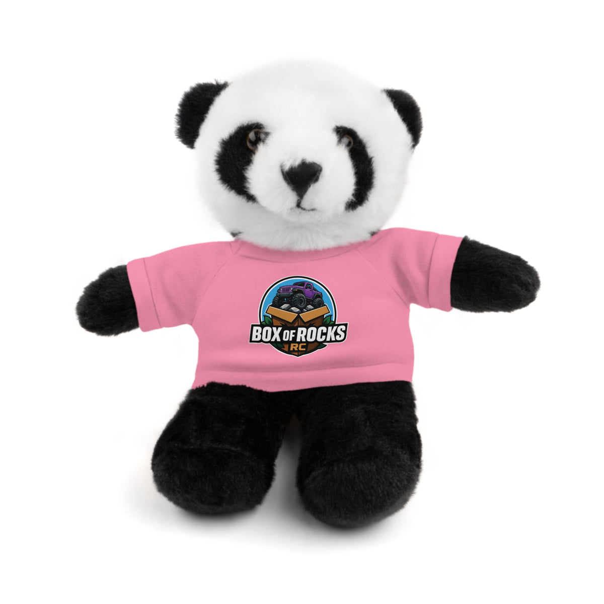 Box of Rocks Plush Animal with Logo Tee — Cute Gift!