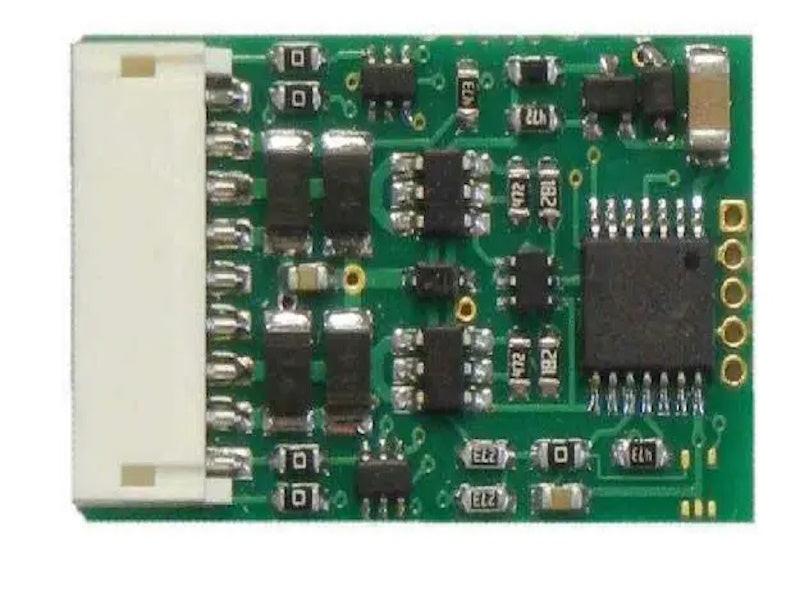 NCE 524-176 D13J 4-Function DCC Control Decoder w/9-Pin DCC Plug - 10-PACK