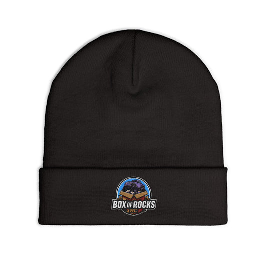 Embroidered Knit Beanie