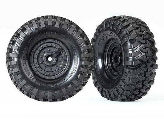 Traxxas 8273 Canyon Trail 1.9 Tires & wheels Mounted (2) TRX-4  Tactical