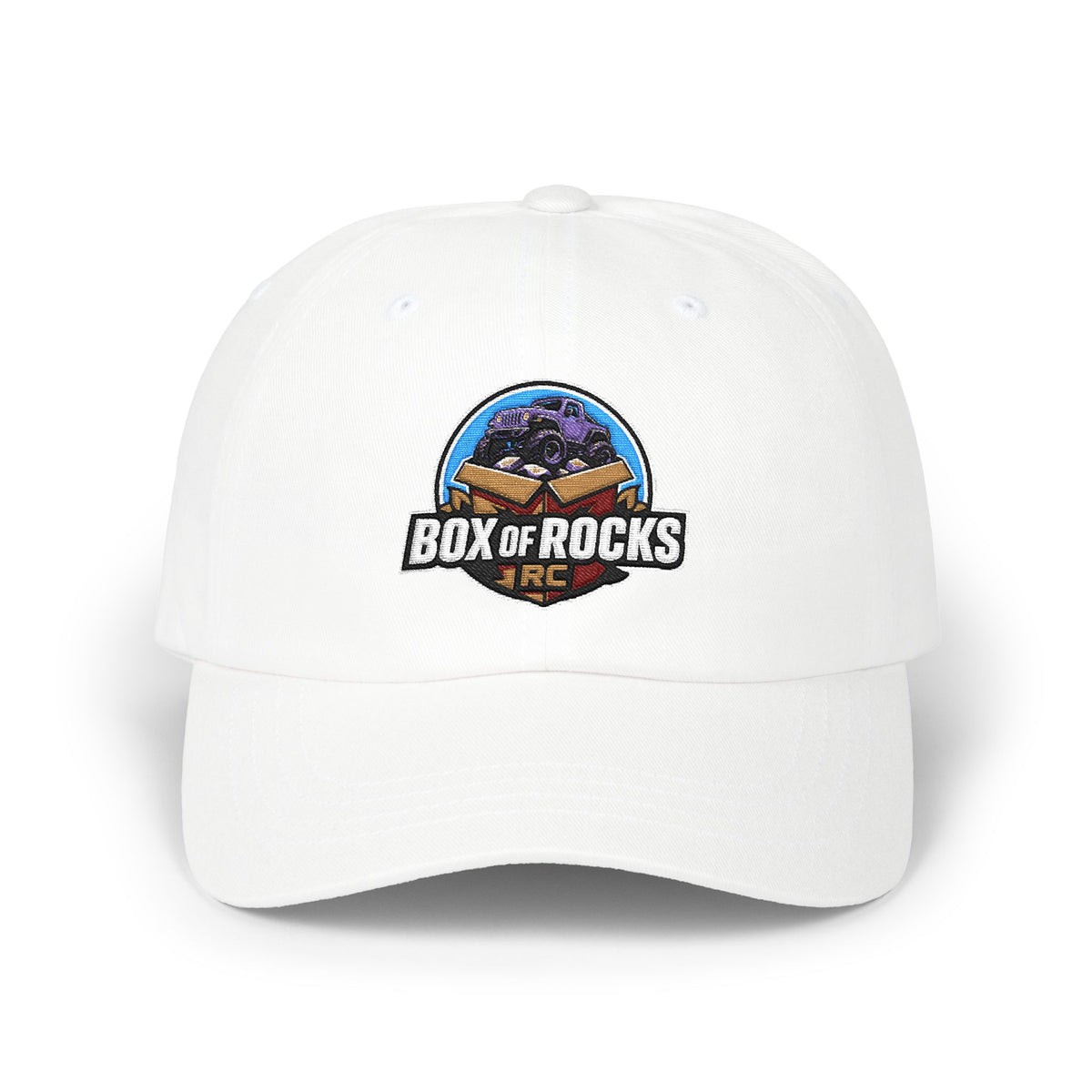 Box of Rocks RC Logo Baseball Hat (Embroidered)