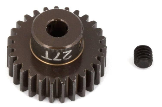 Associated 1345 Aluminum Pinion Gear 27T 48P 1/8 shaft SC10 B44 RC10 / T RC12L3