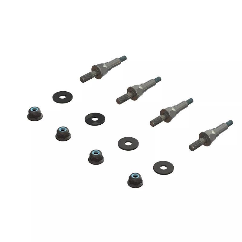 ARRMA 330816 EXB V2 Shock Standoff M4 - 4pcs