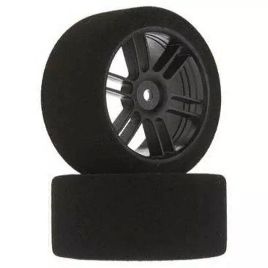 BSR Racing F2645-B 1/10 26mm Touring 45 Front Nitro Touring Tires Black (2)