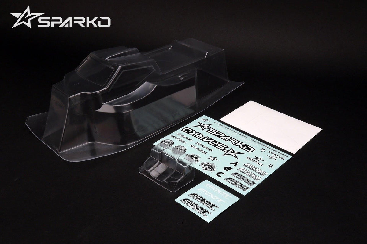 Sparko F8 Nitro Truggy Clear Body