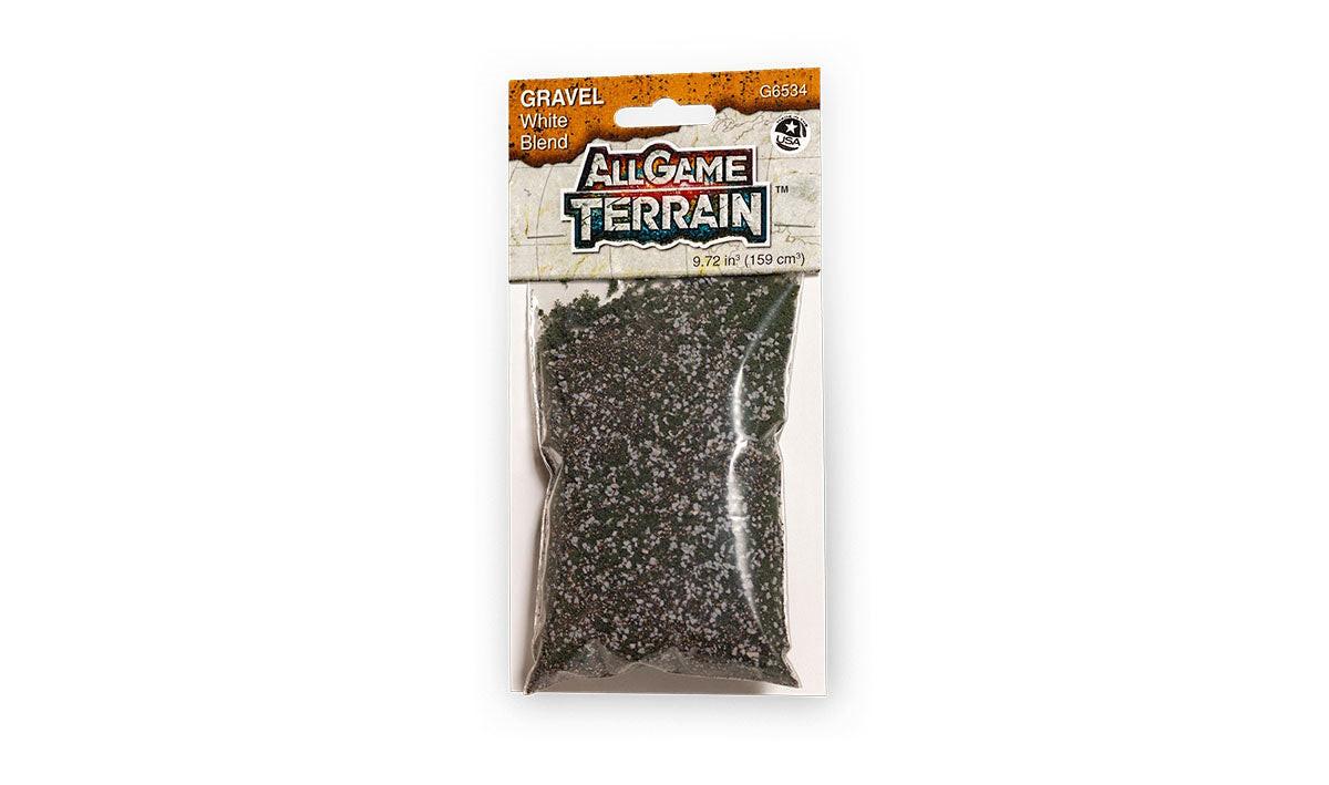 Woodland Scenics G6534 All Game Terrain Gravel White Blend