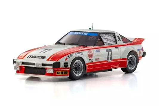 Kyosho MZP161R Mini-Z Body ASC MR04N-MM2 MAZDA SAVANNA RX-7 (SA22C) "1979 DAYTONA CAR No.77