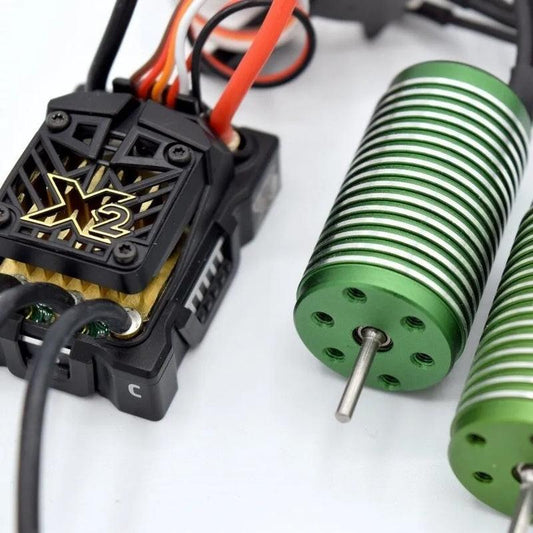 Castle Creations 010-0169-01 Mamba Micro X2/16.8V WP ESC w/ 0808-4100KV MOTOR