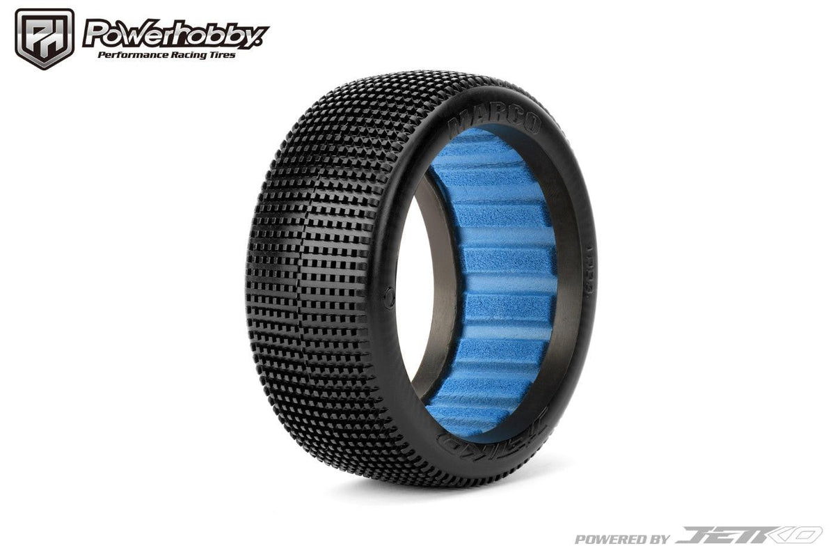 Powerhobby Marco 1/8 Buggy Tires (2) Ultra Soft
