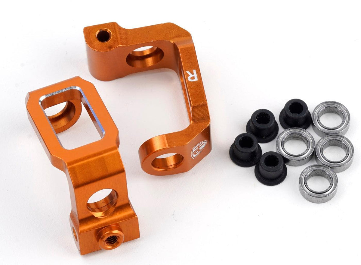 Powerhobby Aluminum Front C-Hub Orange Hpi RS4 Sport3