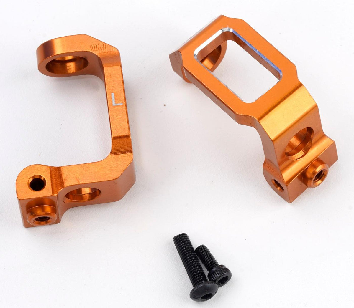Powerhobby Aluminum Front C-Hub Orange Hpi RS4 Sport3