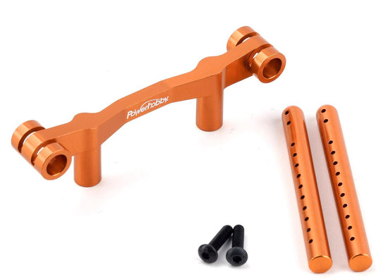 Powerhobby Aluminum Rear Body Post Mount Orange HPI RS4 Sport3