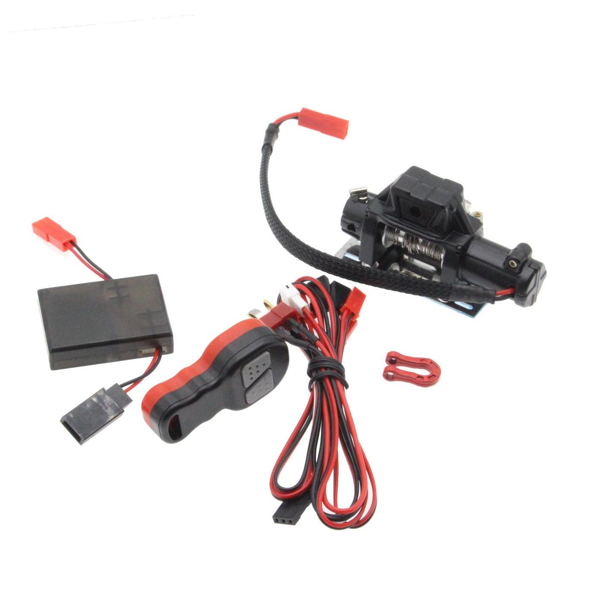 Electric Winch & Remote Controller FOR 1:10 RC TRX4 Axial SCX10 II Redcat