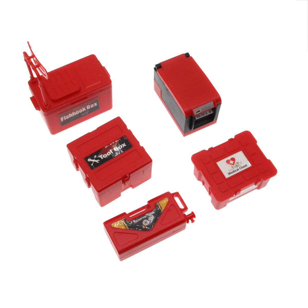 Powerhobby 5PC 1/10 Crawler Accessories RED