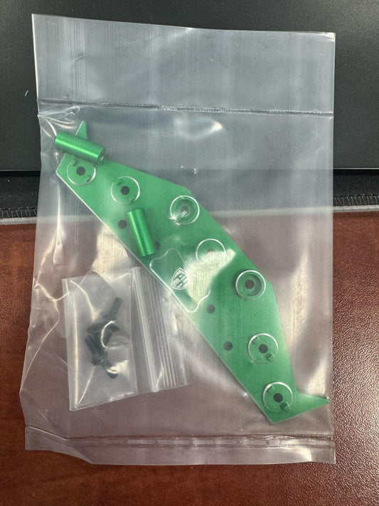 Powerhobby Aluminum Front Bumper Green MST RMX 2.5