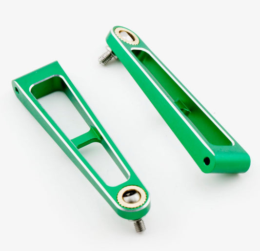 Powerhobby Aluminum Front Upper Arm Set Green MST RMX 2.5