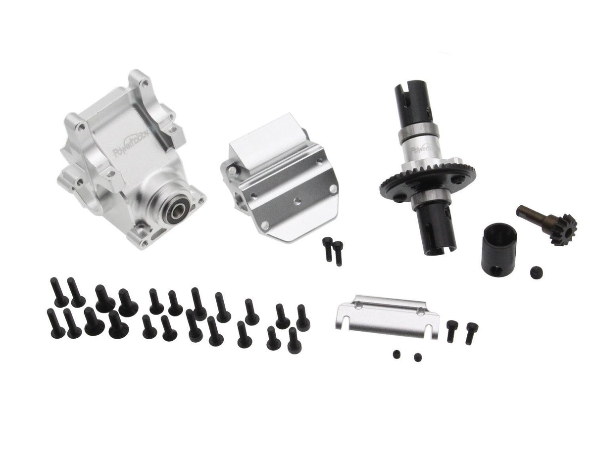 Powerhobby 42T Differential & 15T Main Gear W Aluminum Gearbox + Cover Arrma 6S