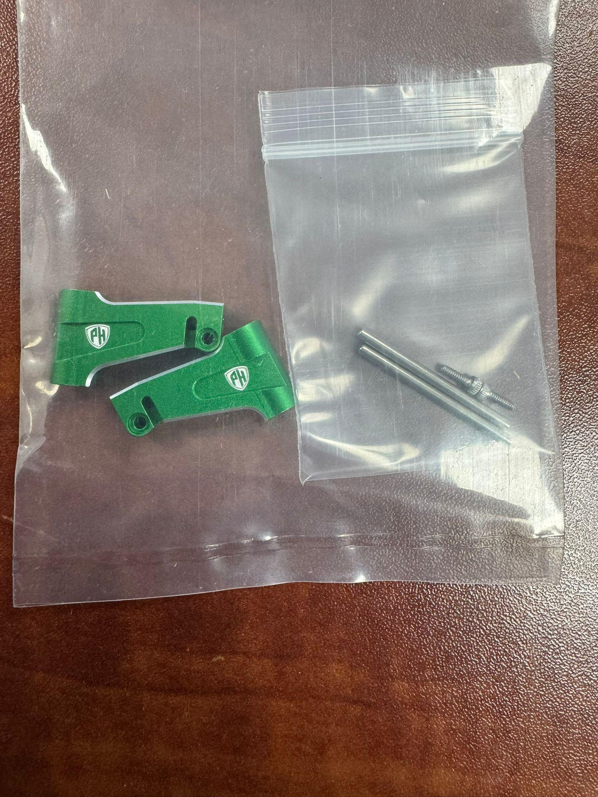 Powerhobby Aluminum Front Upper Arms Green MST RMX 2.5 / 2.0