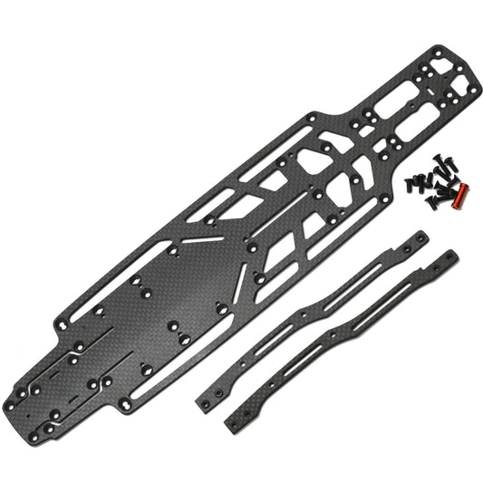 Powerhobby Lightweight Carbon Fiber Main Chassis w Upper Deck MST RMX 2.0 / 2.5