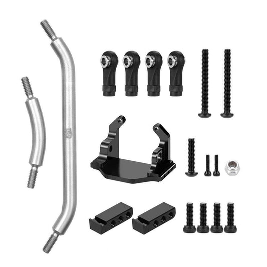 Powerhobby Aluminum Axle servo Mount / Steering Linkage FOR Traxxas TRX-4M