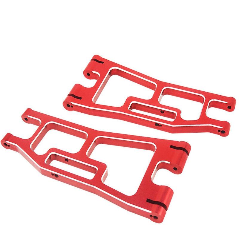 Powerhobby 7075 Aluminum Rear Lower Arms RED FOR Traxxas Funco