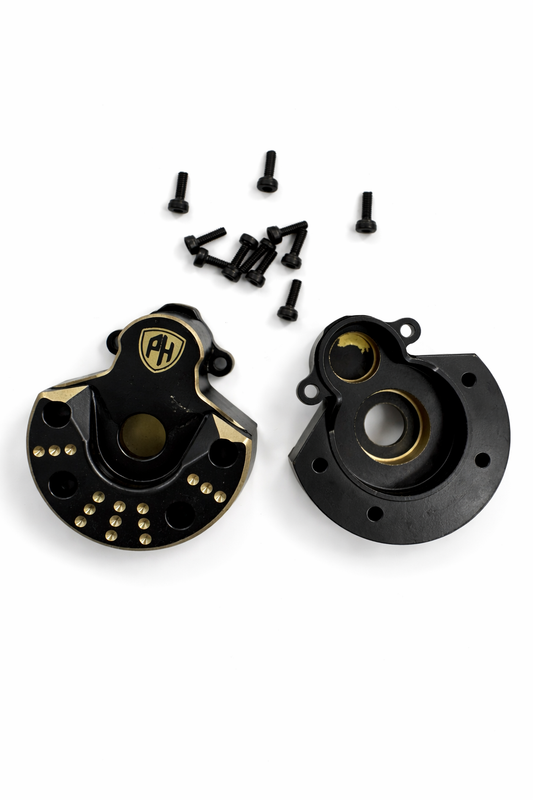 Powerhobby 1/10 Redcat Ascent Brass Outer Portal Covers 116G