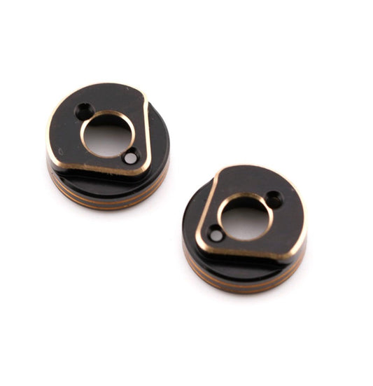 Powerhobby Axial SCX30 Brass Rear Wheel Counterweights (2)