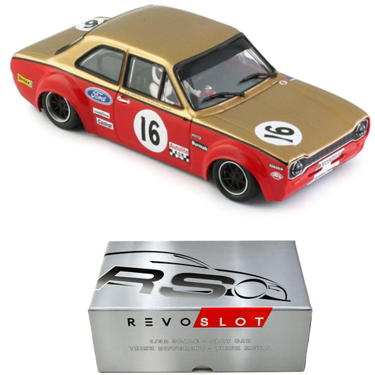 Revoslot Ford Escort MkI Alan Mann Racing '68 BSCC Winner Revo 1/32 Slot Car RS0241