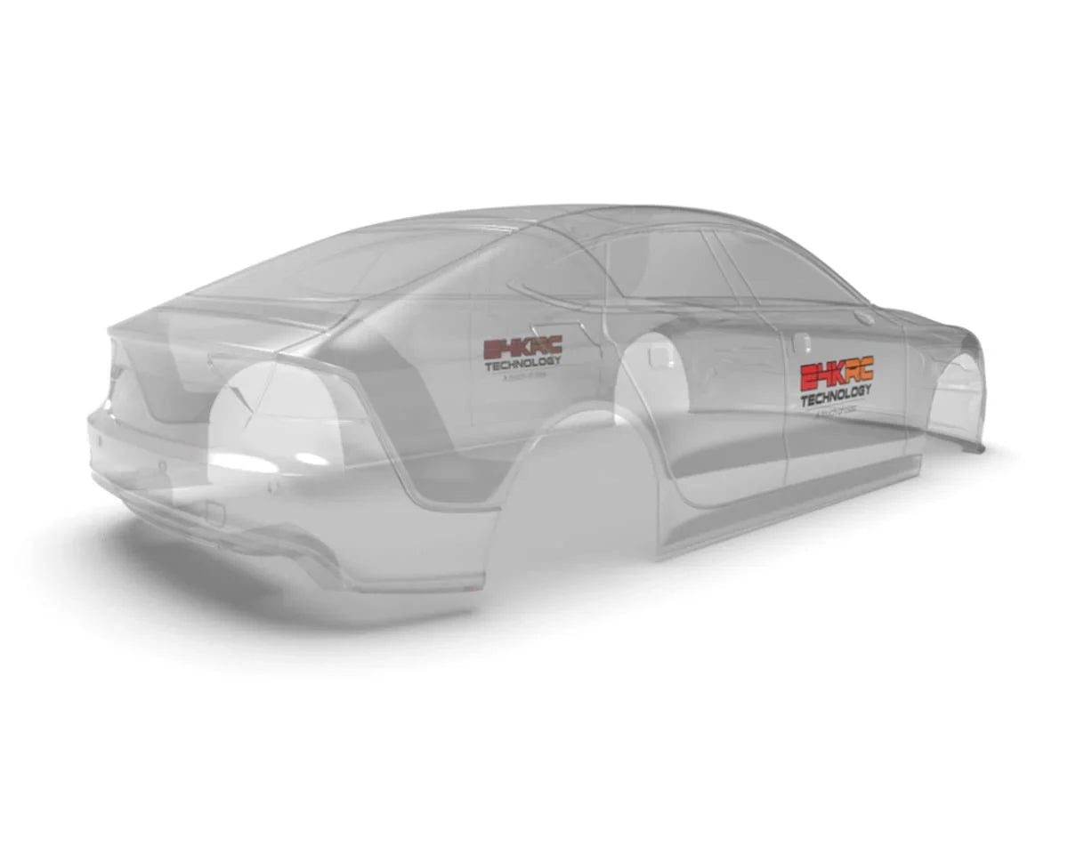 24K RC Technology 1/10 2013 Audi RS7 Sportback Drift Clear Body (257mm Wheelbase)