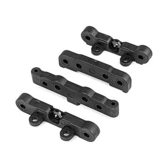 Tekno RC 9561 – Hinge Pin Brace Set (steel/composite, A/B/C/D, MT/SCT410 2.0)
