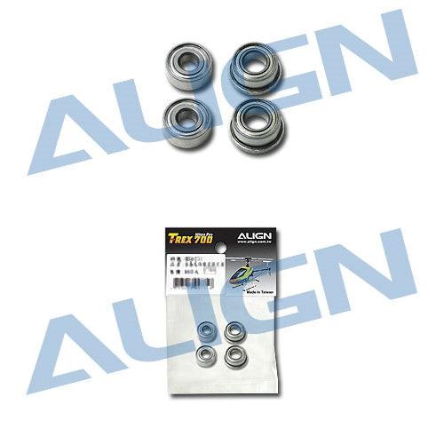 Align HN7067 T-Rex 700 Metal Flybar Seesaw Holder Bearing Set (4)