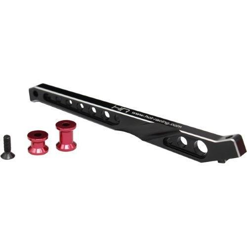 Hot Racing AON30CT01 Aluminum Rear Chassis Brace Black LP Talion 143mm