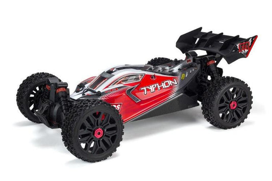Arrma AR402274 Typhon 4X4 BLX Painted Decaled Trimmed Body (Red)