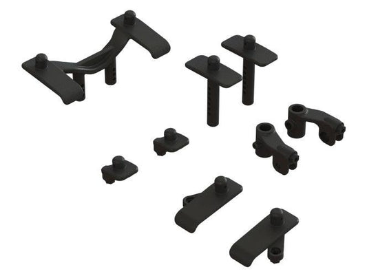 Arrma ARA320485 Body Post Set Kraton 4X4 8S