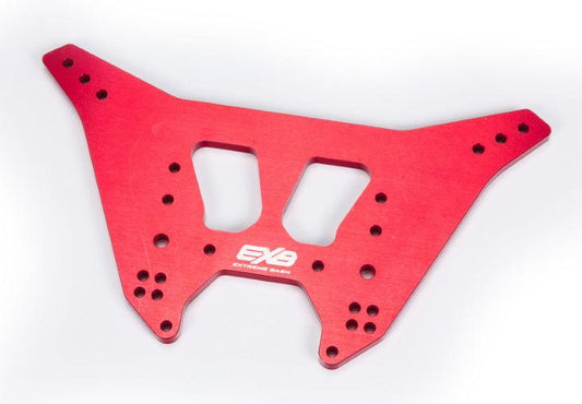 Arrma Rear Shock Tower Cnc 7075 T6 Aluminum L (Red) Kraton Notorious Outcast