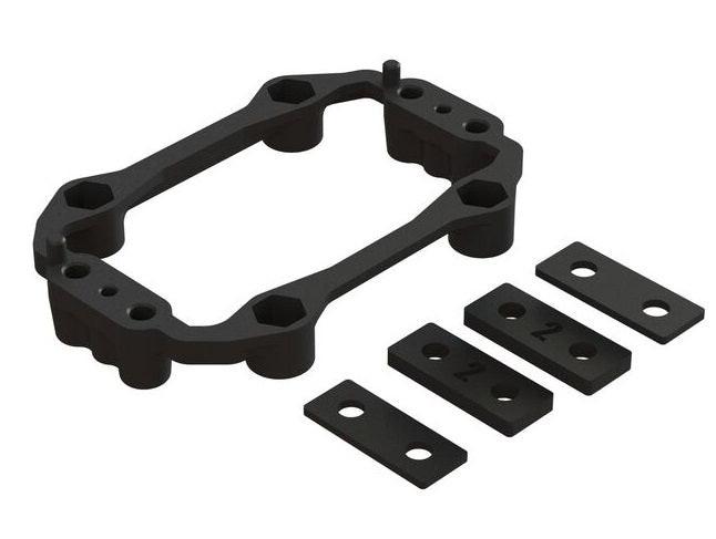 Arrma ARA320650 Aluminum Servo Mount Plastic Holder Set Infraction / Vendetta 4X4