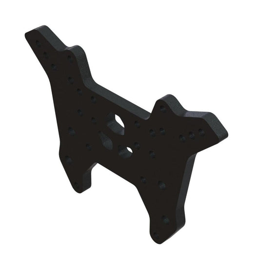 Arrma ARA320686 Front Shock Tower Aluminum Black