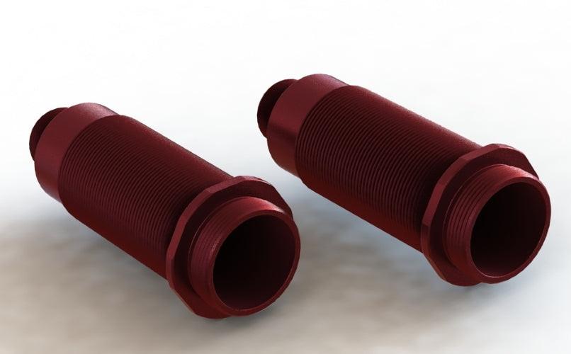 Arrma ARA330702 Aluminum Shock Body 16x62mm Red (2) Outcast Kraton Notorious