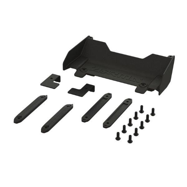 Arrma ARA480045 VORTEKS 4X4 BLX Rear Wing And Roof Skids Set