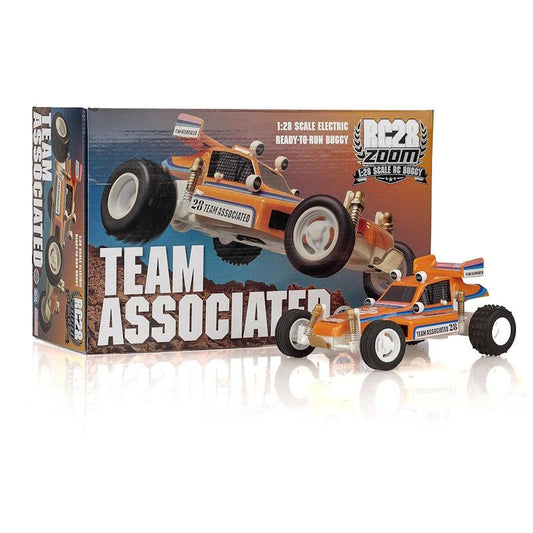 Team Associated 20166 RC28 Zoom 1:28 RTR 2WD Micro RC10 Buggy