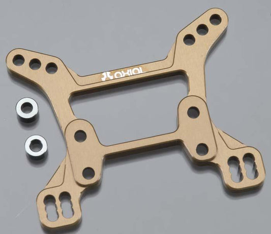Axial AX30825 EXO Machined Aluminum Front Shock Tower (Hard Anodized)