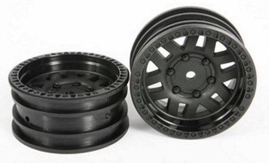 Axial AX31587 1.9 KMC XD Machete Crawl Wheels Black (2pieces) SCX10 II