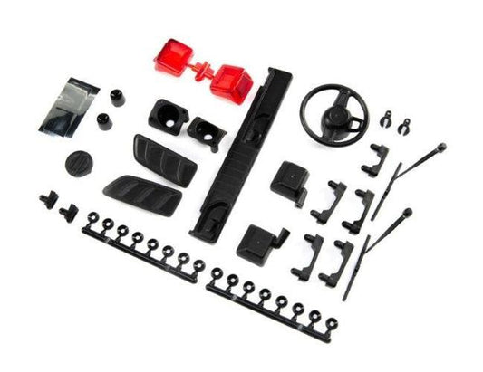 Axial AXI230022 Exterior Body Detail Parts Jeep JLU SCX10 III