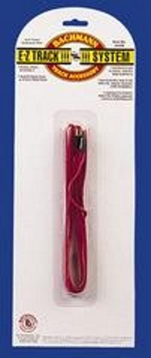 Bachmann 44498 HO Scale Carded Package Contains 10' Terminal Extension Wire Red