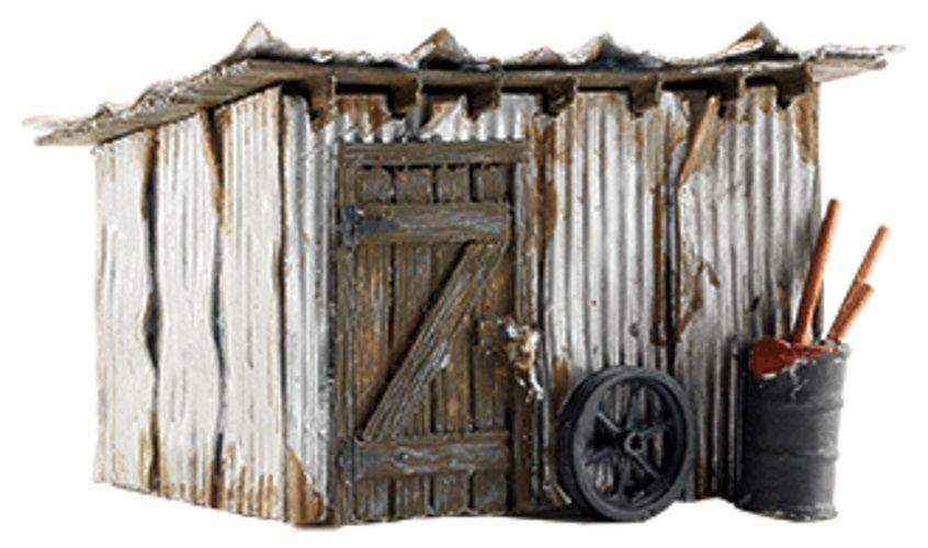 Woodland Scenics BR5056 HO Scale Tin Shack Train Structure