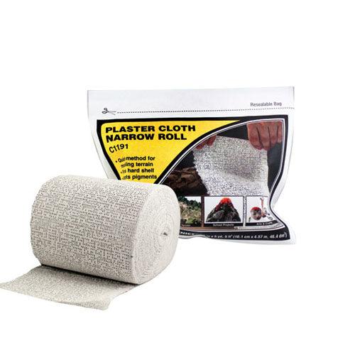 Woodland Scenics C1191 Plaster Cloth Narrow Roll 4"x15'